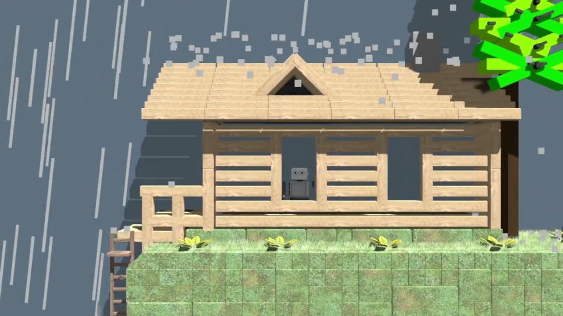 Principia Level Showcase - Rain Generator by ilHYO